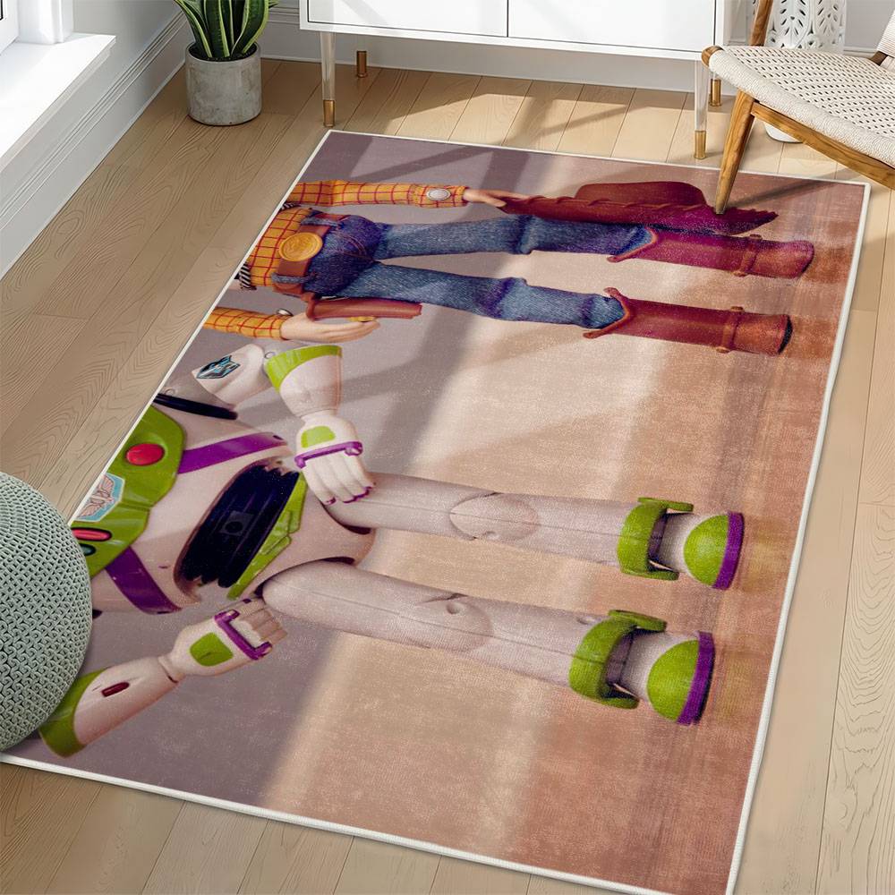 Toy Story Area Rug Non-Slip Cartoon Carpet Home Decor Gift Idea For Fans ATS49