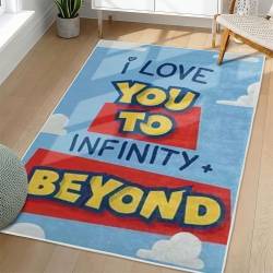 Toy Story Area Rug Non-Slip Cartoon Carpet Home Decor Gift Idea For Fans ATS51