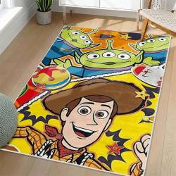 Toy Story Area Rug Non-Slip Cartoon Carpet Home Decor Gift Idea For Fans ATS53