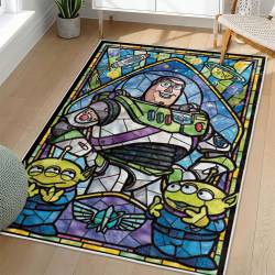 Toy Story Area Rug Non-Slip Cartoon Carpet Home Decor Gift Idea For Fans ATS54
