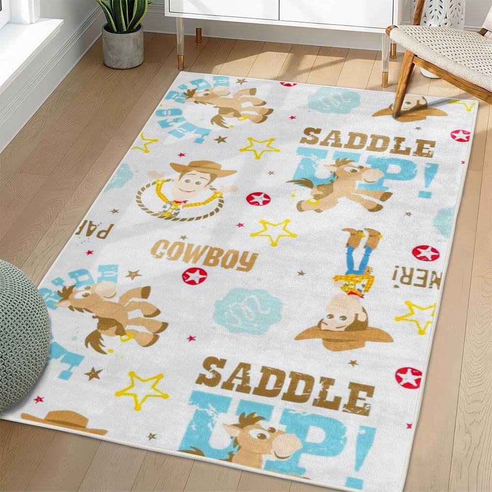 Toy Story Area Rug Non-Slip Cartoon Carpet Home Decor Gift Idea For Fans ATS59