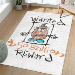 Toy Story Area Rug Non-Slip Cartoon Carpet Home Decor Gift Idea For Fans ATS61