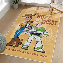 Toy Story Area Rug Non-Slip Cartoon Carpet Home Decor Gift Idea For Fans ATS62