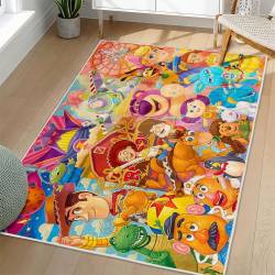 Toy Story Area Rug Non-Slip Cartoon Carpet Home Decor Gift Idea For Fans ATS65