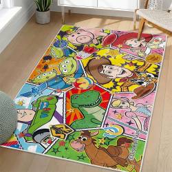 Toy Story Area Rug Non-Slip Cartoon Carpet Home Decor Gift Idea For Fans ATS71