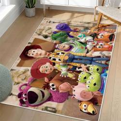 Toy Story Area Rug Non-Slip Cartoon Carpet Home Decor Gift Idea For Fans ATS72