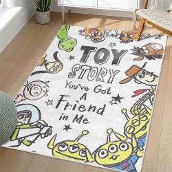 Toy Story Area Rug Non-Slip Cartoon Carpet Home Decor Gift Idea For Fans ATS77