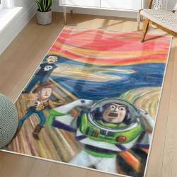 Toy Story Area Rug Non-Slip Cartoon Carpet Home Decor Gift Idea For Fans ATS79