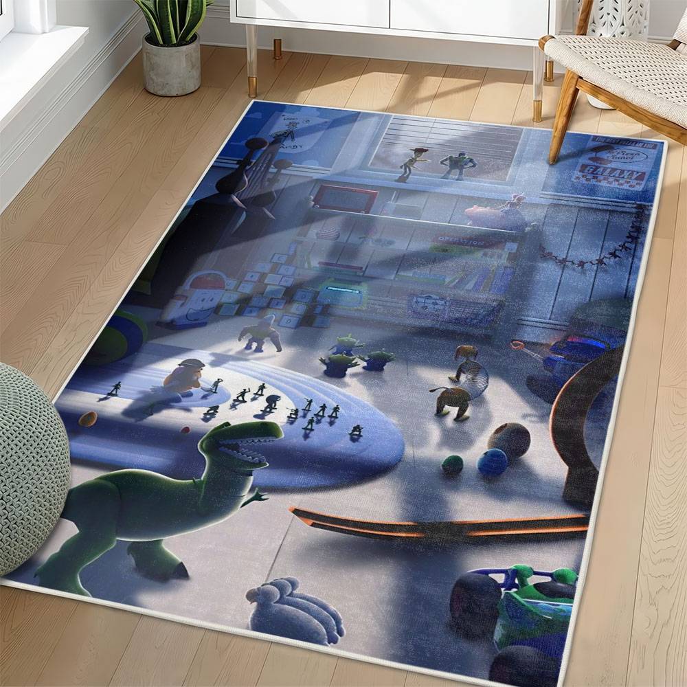 Toy Story Area Rug Non-Slip Cartoon Carpet Home Decor Gift Idea For Fans ATS80