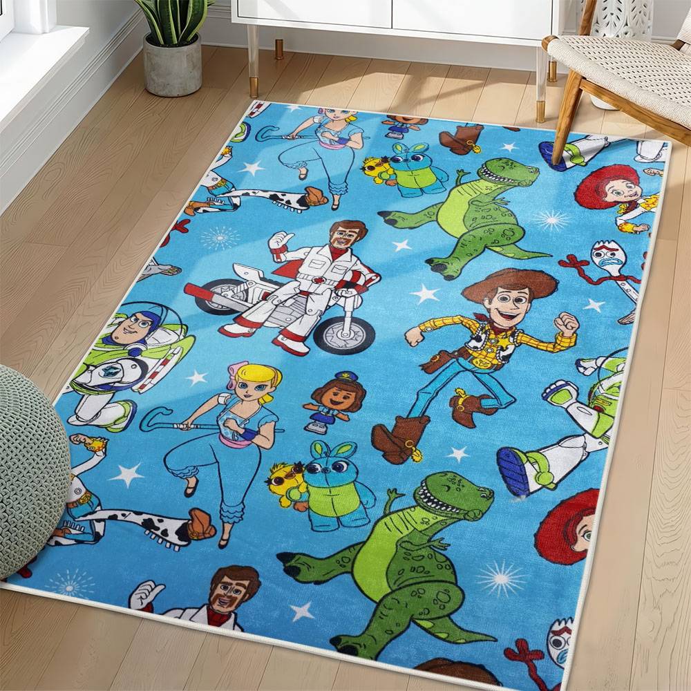 Toy Story Area Rug Non-Slip Cartoon Carpet Home Decor Gift Idea For Fans ATS83