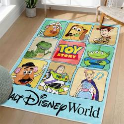 Toy Story Area Rug Non-Slip Cartoon Carpet Home Decor Gift Idea For Fans ATS84