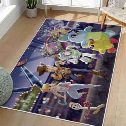 Toy Story Area Rug Non-Slip Cartoon Carpet Home Decor Gift Idea For Fans ATS86