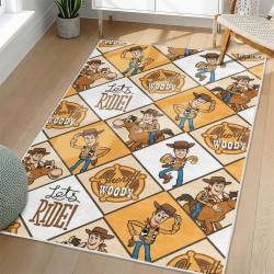 Toy Story Area Rug Non-Slip Cartoon Carpet Home Decor Gift Idea For Fans ATS90