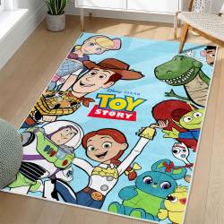 Toy Story Area Rug Non-Slip Cartoon Carpet Home Decor Gift Idea For Fans ATS91