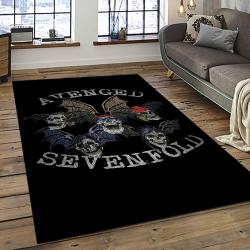 Avenged Sevenfold Heavy Metal Band Music Metalheads Carpet Area Rug Home Decor Best Gift For Friends AS18