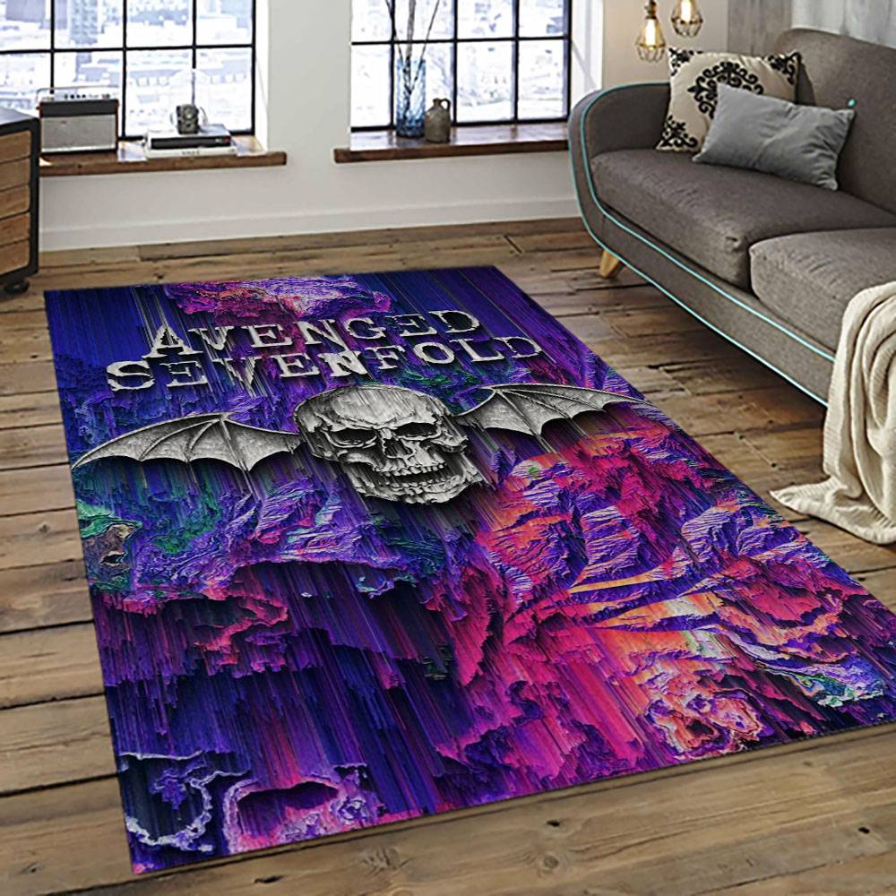 Avenged Sevenfold Heavy Metal Band Music Metalheads Carpet Area Rug Home Decor Best Gift For Friends AS20