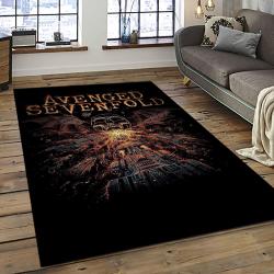 Avenged Sevenfold Heavy Metal Band Music Metalheads Carpet Area Rug Home Decor Best Gift For Friends AS28