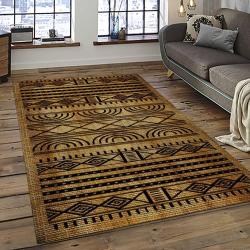 Aztec Southwestern Geometric Shape Pattern Carpet Area Rug Best Gift For Home Decor Event Gift ASG11