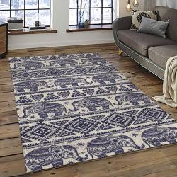 Aztec Southwestern Geometric Shape Pattern Carpet Area Rug Best Gift For Home Decor Event Gift ASG27