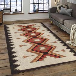 Aztec Southwestern Geometric Shape Pattern Carpet Area Rug Best Gift For Home Decor Event Gift ASG56