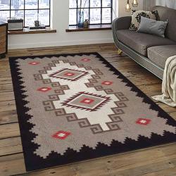 Aztec Southwestern Geometric Shape Pattern Carpet Area Rug Best Gift For Home Decor Event Gift ASG57
