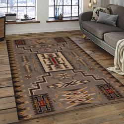 Aztec Southwestern Geometric Shape Pattern Carpet Area Rug Best Gift For Home Decor Event Gift ASG59