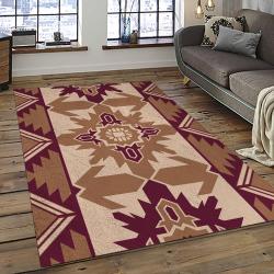 Aztec Southwestern Geometric Shape Pattern Carpet Area Rug Best Gift For Home Decor Event Gift ASG69