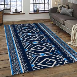 Aztec Southwestern Geometric Shape Pattern Carpet Area Rug Best Gift For Home Decor Event Gift ASG73