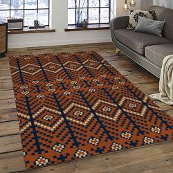 Aztec Southwestern Geometric Shape Pattern Carpet Area Rug Best Gift For Home Decor Event Gift ASG79