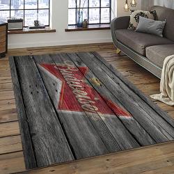 Budweiser American Style Beer Retangle Carpet Area Rug Home Decor Gift Best Present For Friends BW14