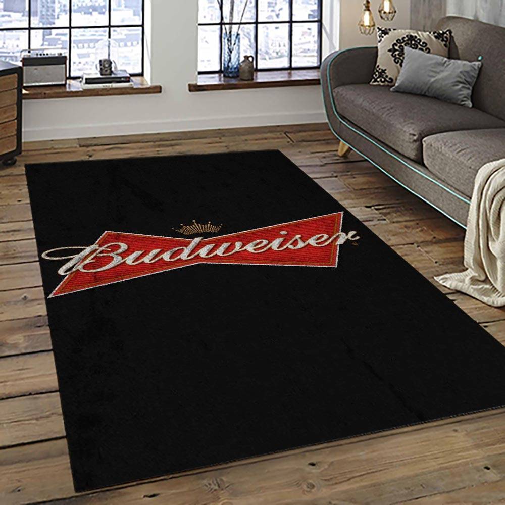 Budweiser American Style Beer Retangle Carpet Area Rug Home Decor Gift Best Present For Friends BW24