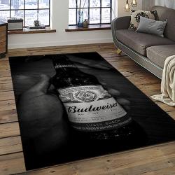 Budweiser American Style Beer Retangle Carpet Area Rug Home Decor Gift Best Present For Friends BW31