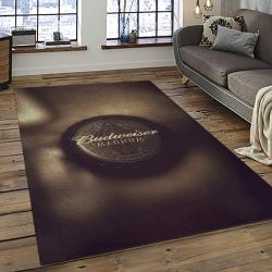 Budweiser American Style Beer Retangle Carpet Area Rug Home Decor Gift Best Present For Friends BW5
