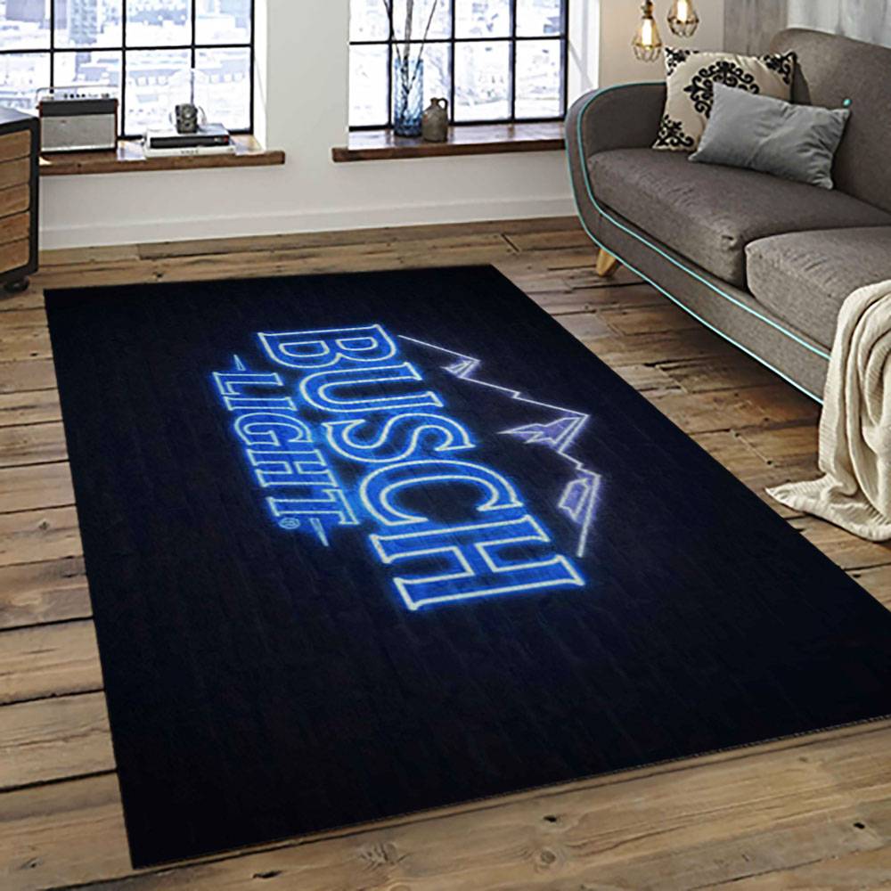 Busch Light Style Living Room Retangle Carpet Area Rug Home Decor Room Decor Gift For Friends BL15