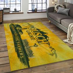 Busch Light Style Living Room Retangle Carpet Area Rug Home Decor Room Decor Gift For Friends BL22