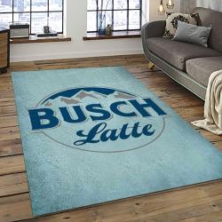 Busch Light Style Living Room Retangle Carpet Area Rug Home Decor Room Decor Gift For Friends BL24