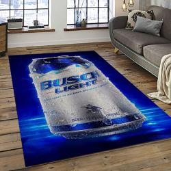 Busch Light Style Living Room Retangle Carpet Area Rug Home Decor Room Decor Gift For Friends BL3