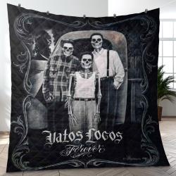Chicano Cholo Style Culture Quilt Blanket Best Event Gift For Family And Friends CC11