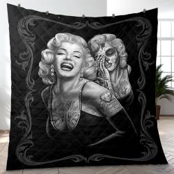 Chicano Cholo Style Culture Quilt Blanket Best Event Gift For Family And Friends CC12