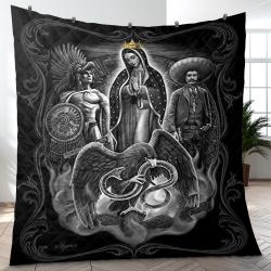 Chicano Cholo Style Culture Quilt Blanket Best Event Gift For Family And Friends CC9