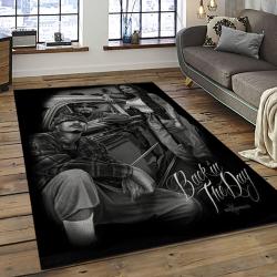 Chicano Cholo Style Living Room Retangle Carpet Area Rug Home Decor Room Decor Gift For Friends CC19