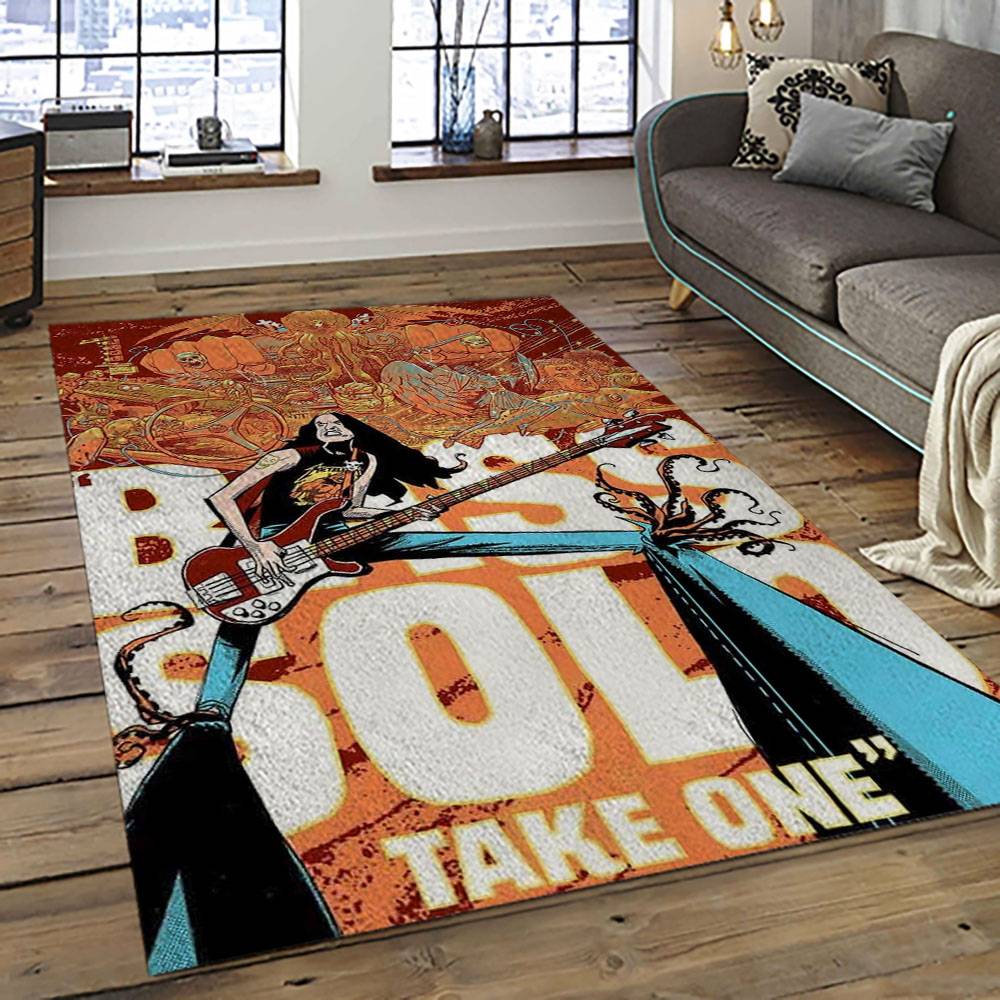 Cliff Burton Rapper Hiphop Music Retangle Carpet Area Rug Home Decor Best Gift For Fan And Friends CB11