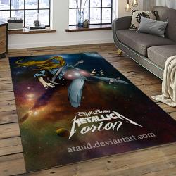 Cliff Burton Rapper Hiphop Music Retangle Carpet Area Rug Home Decor Best Gift For Fan And Friends CB21