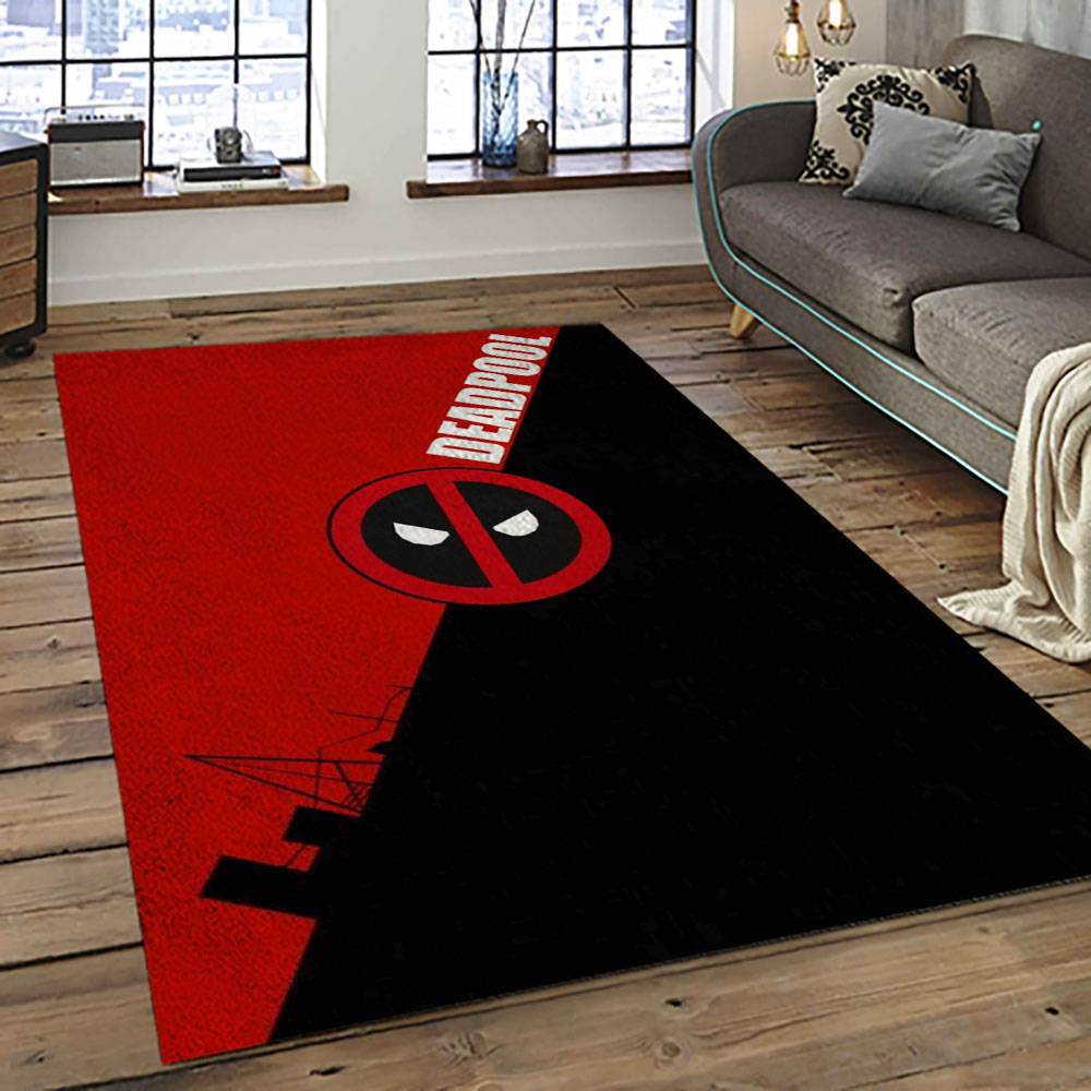 Deadpool Marvel Movie Retangle Carpet Area Rug Home Decor Best Gift For Fan And Friends DP16