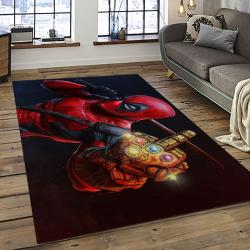 Deadpool Marvel Movie Retangle Carpet Area Rug Home Decor Best Gift For Fan And Friends DP34