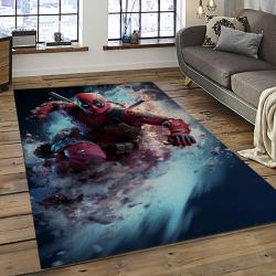 Deadpool Marvel Movie Retangle Carpet Area Rug Home Decor Best Gift For Fan And Friends DP46