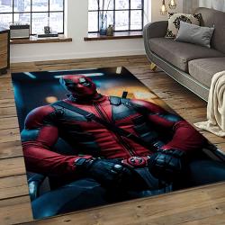 Deadpool Marvel Movie Retangle Carpet Area Rug Home Decor Best Gift For Fan And Friends DP48