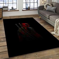 Deadpool Marvel Movie Retangle Carpet Area Rug Home Decor Best Gift For Fan And Friends DP49
