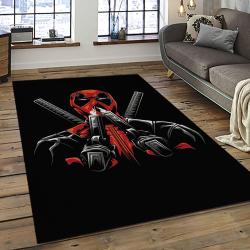 Deadpool Marvel Movie Retangle Carpet Area Rug Home Decor Best Gift For Fan And Friends DP55