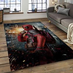 Deadpool Marvel Movie Retangle Carpet Area Rug Home Decor Best Gift For Fan And Friends DP56